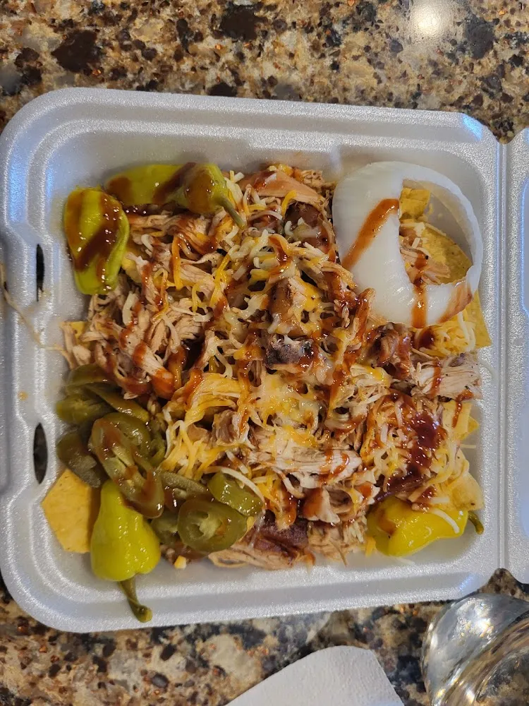 Pulled Chicken Nachos