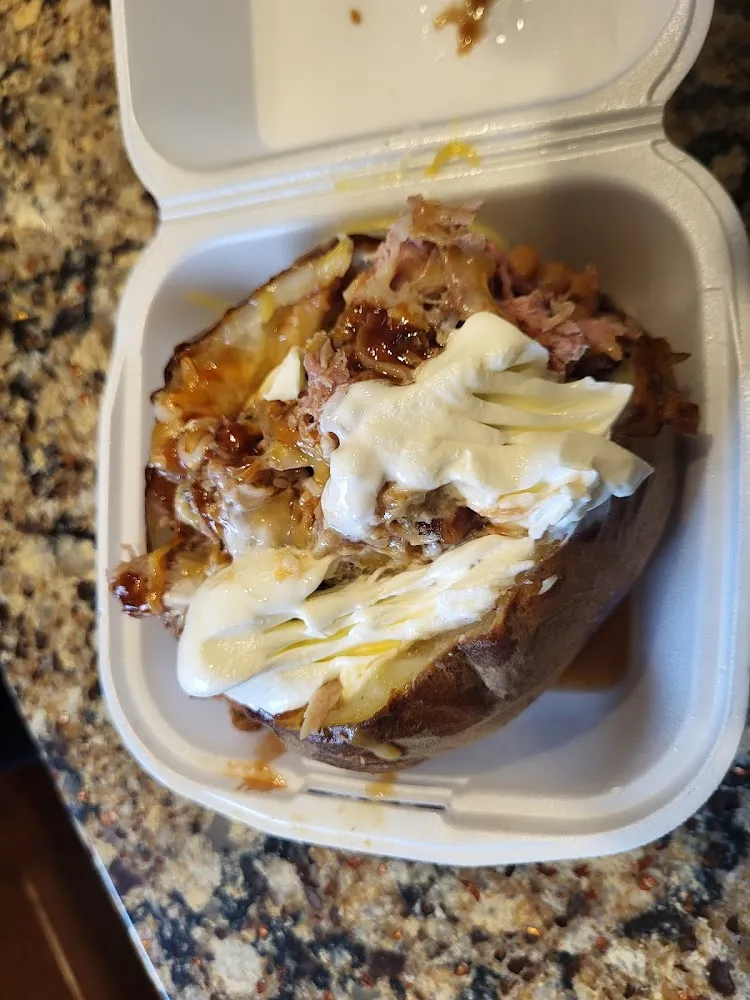 Pulled Pork Baked Potato